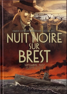 Des empreintes et des bulles sur RKB et RBG par Genkis et Serg Gicquel - Nuit noire sur Brest