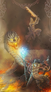 Saint Efflam dragon et arthur