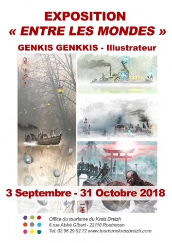 Entre les mondes - exposition Genkis Genkkis